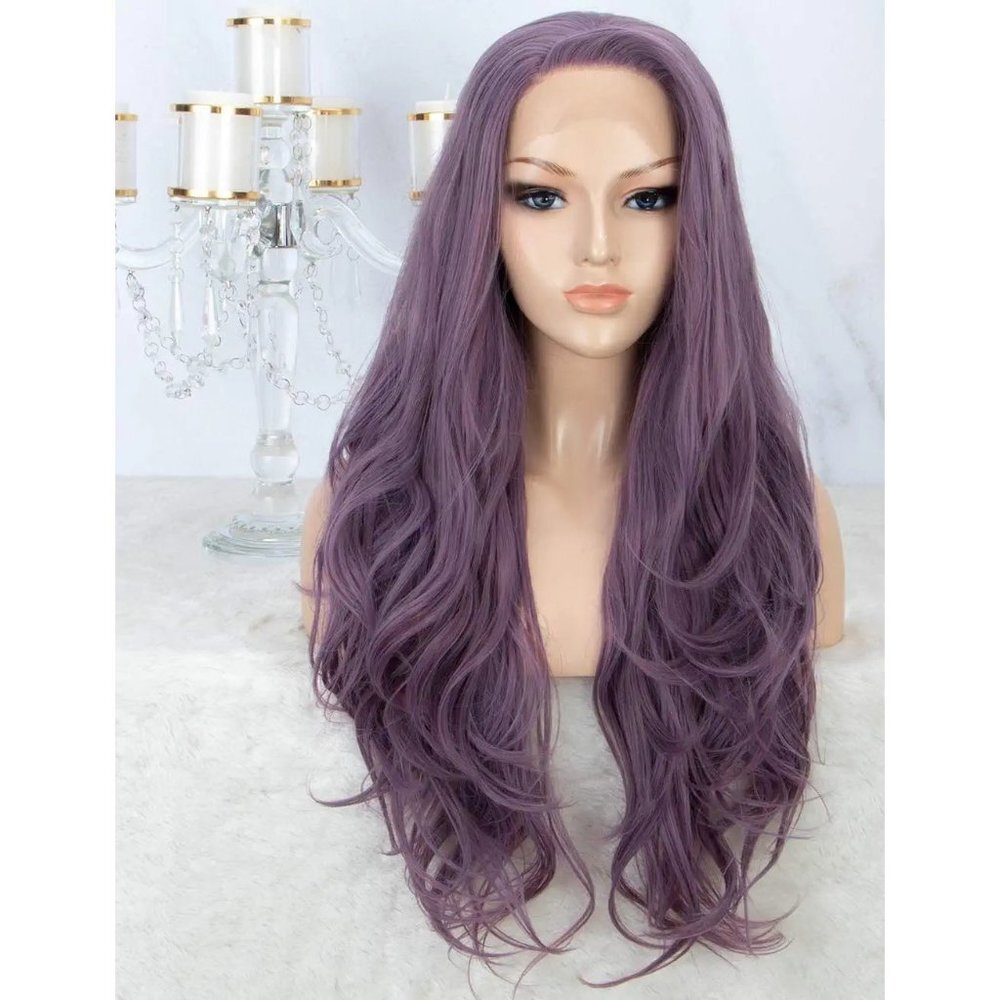 Purple Lace Front Wig